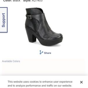 Korkease Womens Ramona booties